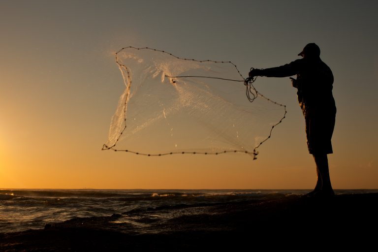 The Art of Throwing a Cast Net