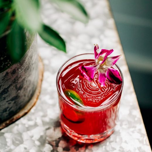 Cocktail of the Month….Violet Sunset