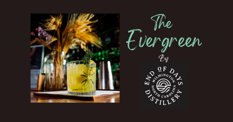 Cocktail of the Month……The Evergreen. Celebrating Good Times