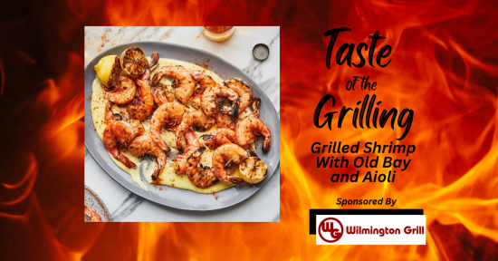 Grilled Shrimp With Old Bay and Aioli