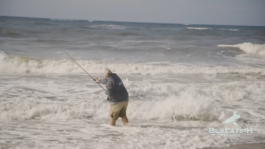 Surf Fishing in North Carolina – Giant Drum & Sharks