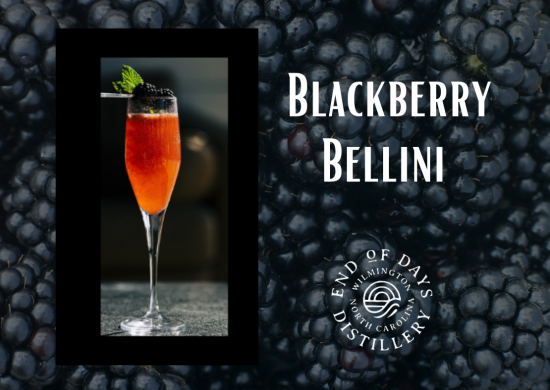 Cocktail of the Month….. The Blackberry Bellini