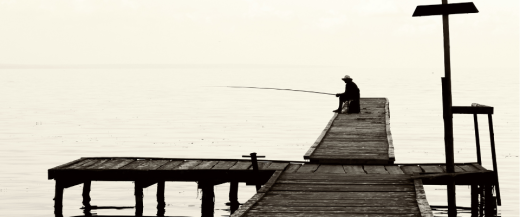 Fishing Docks at Night for Trophy Trout