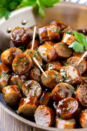 Berr Side Kicks…..Homemade Beer Brat Bites